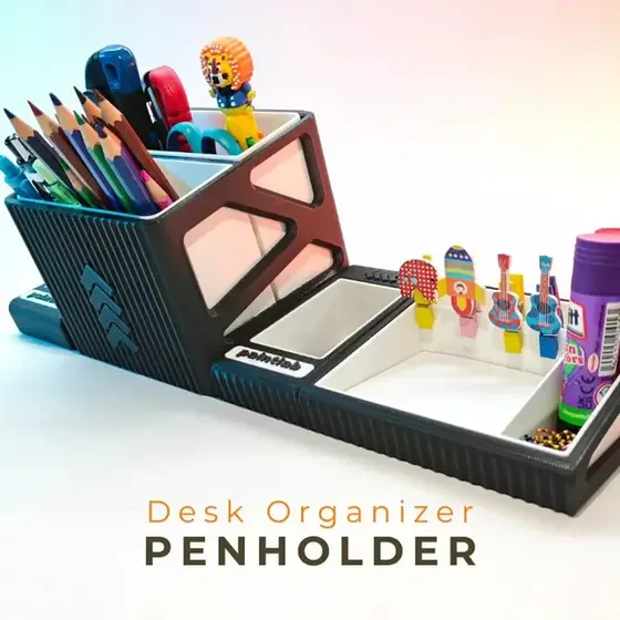 Organizador de Mesa para Canetas e Pequenos Objetos