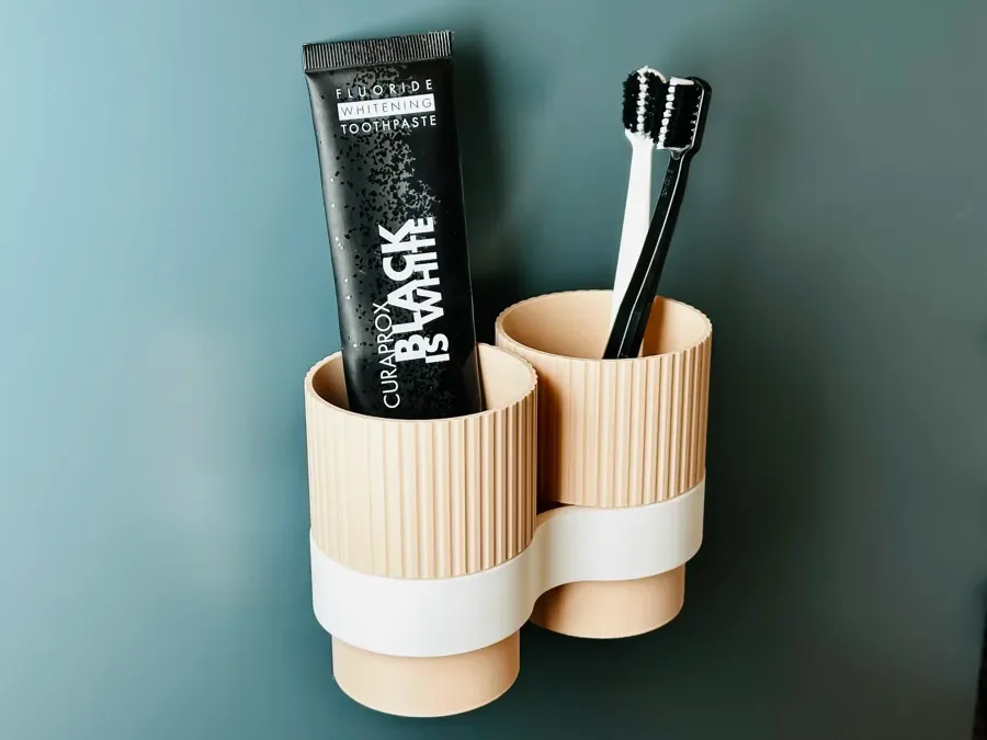 Porta-Creme Dental de Parede para pia e armário