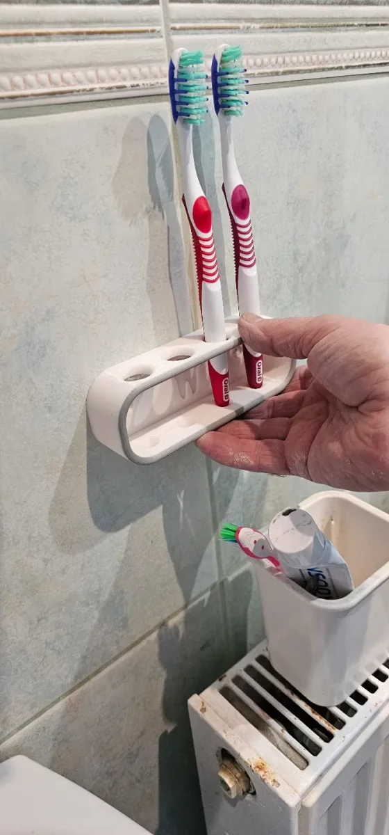Porta-Escova de Parede para bancada