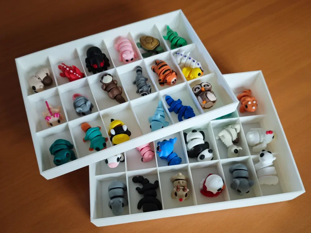 Caixa Organizadora Mini para mesa e gaveta com uso intuitivo