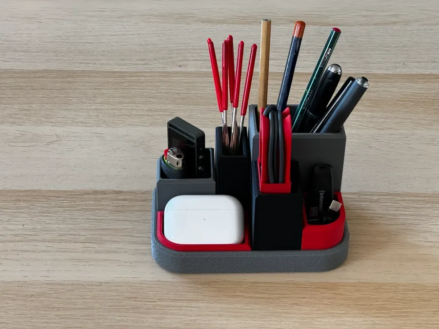 Porta-Lápis Modular para Kit Presente para mesa limpa