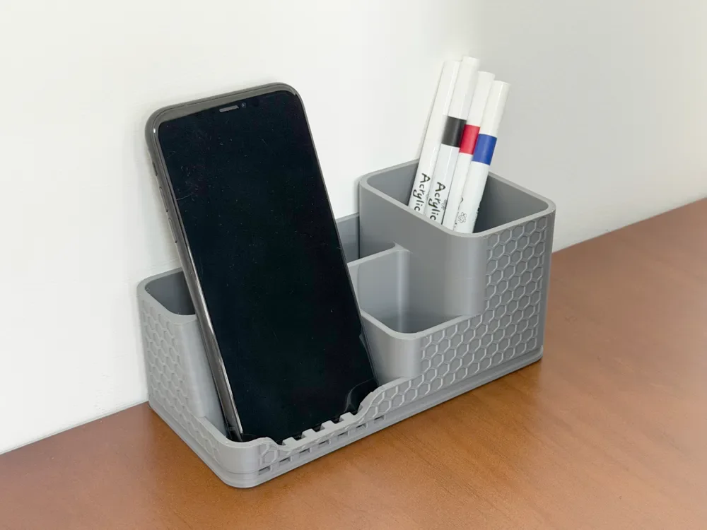 Porta-Lápis Modular de Mesa para mesa limpa com acesso rápido
