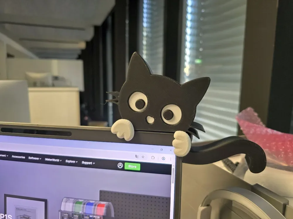 Suporte de Webcam Ajustável para monitor e mesa