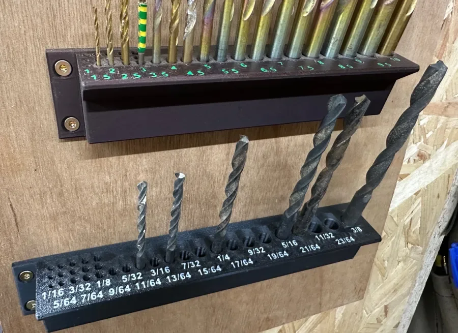 Organizador de Bits de Parede para oficina leve
