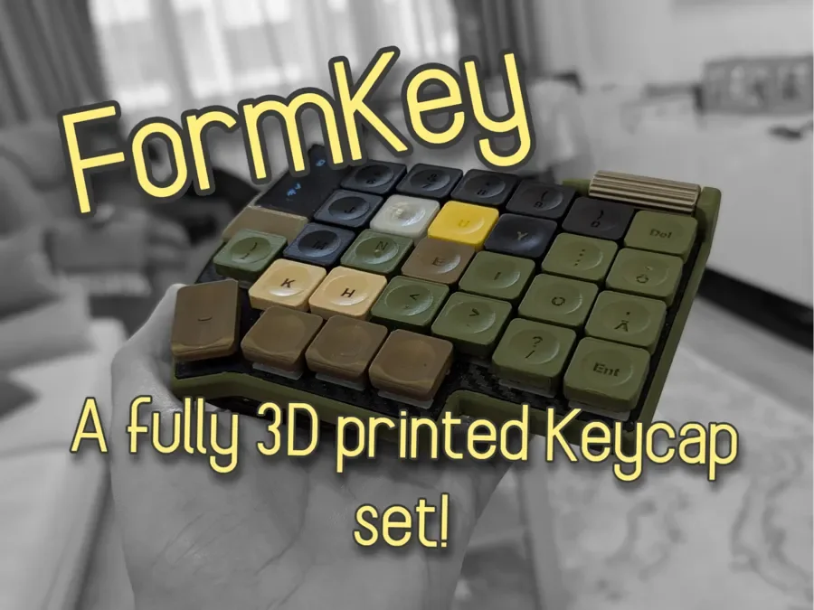 Keycap Decorativa Ajustável para teclado e setup