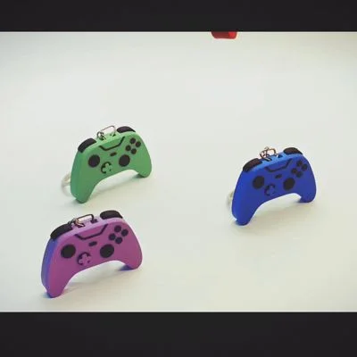 Chaveiro Gamer Dobrável para mochila e chave