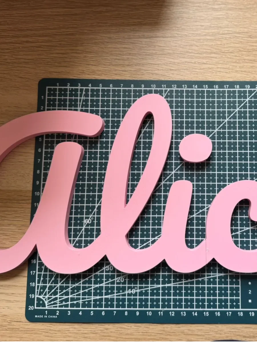 Placa de Nome Compacto para presente personalizado