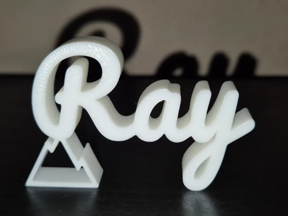 Nome 3D Personalizado Minimalista para quarto e porta