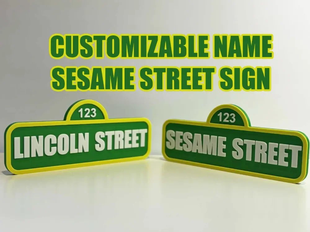 Placa de Nome Multiuso para presente personalizado