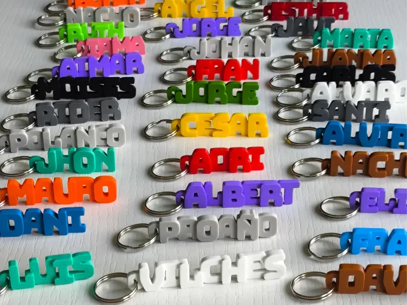 Chaveiro com Nome Compacto para evento
