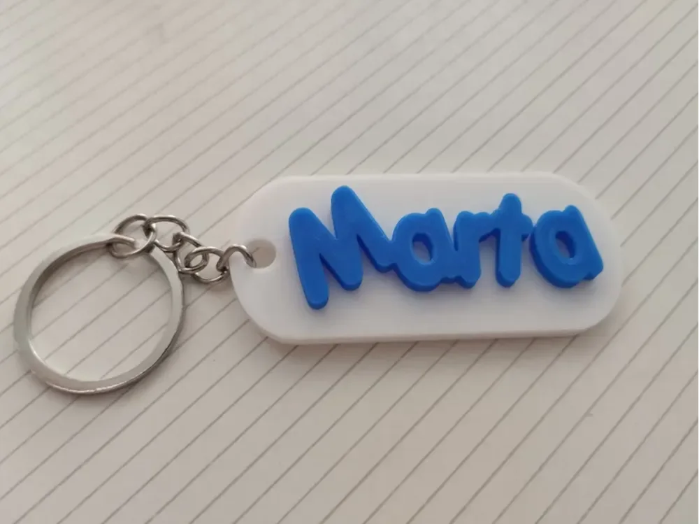 Chaveiro com Nome de Mesa para evento