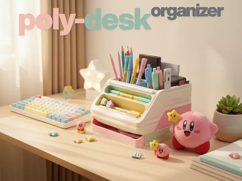 Organizador Infantil de Mesa para estudo