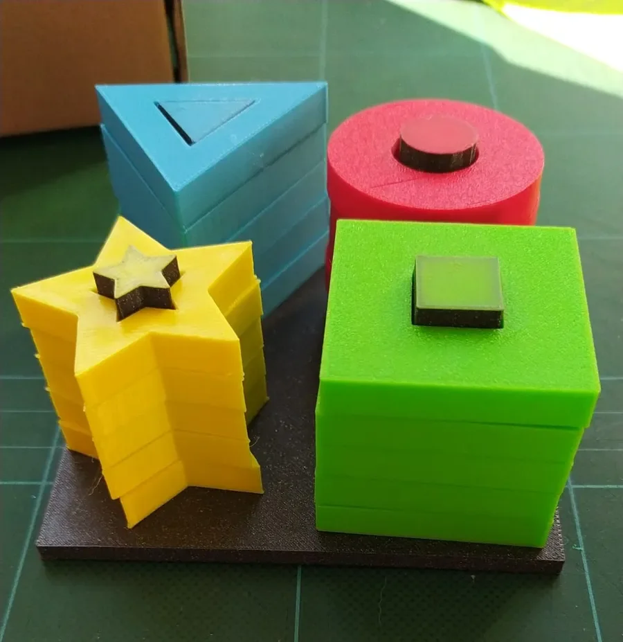 Brinquedo Educativo Compacto Leve para brincadeira guiada