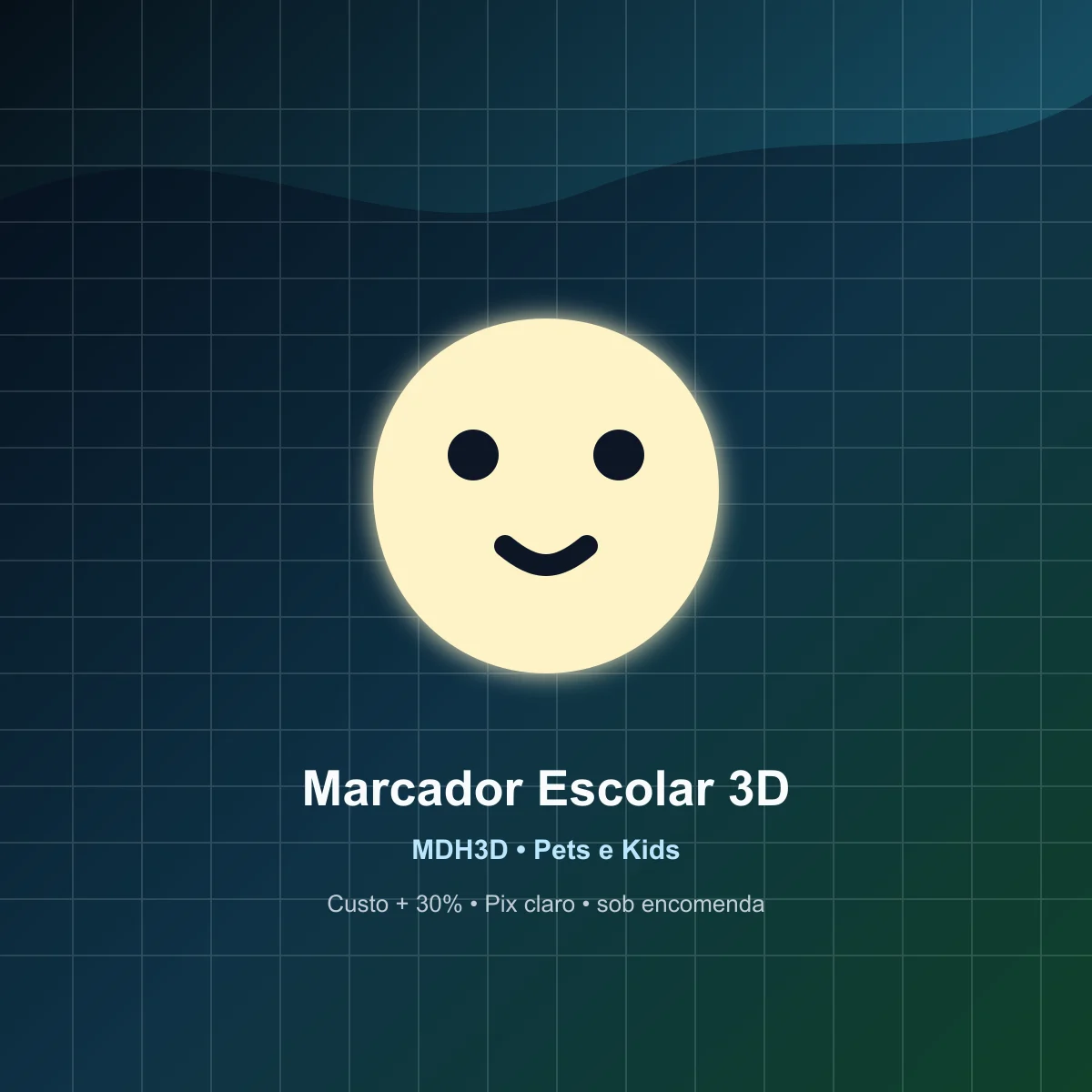 Marcador Escolar 3D Mini MDH3D