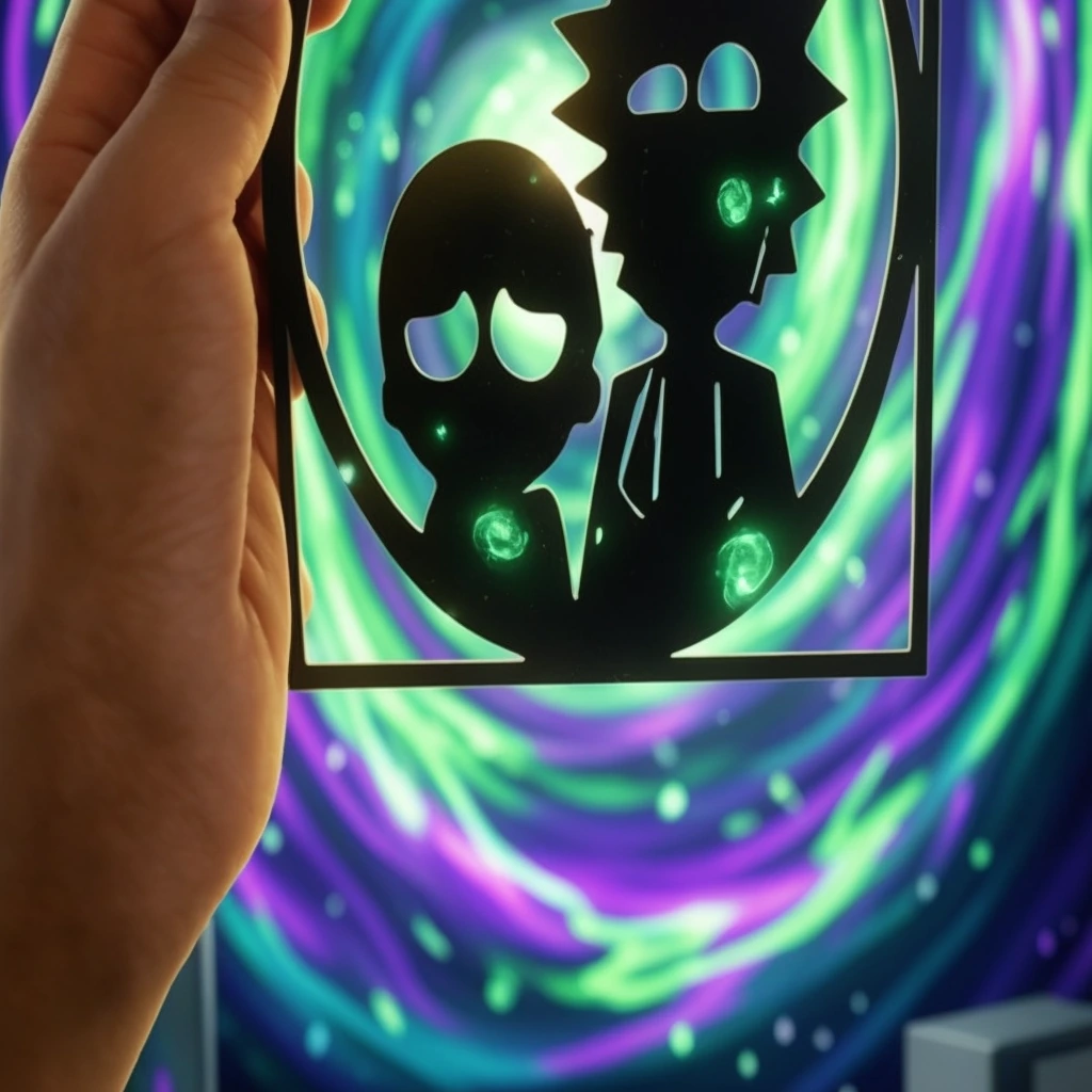Stencil dupla sci-fi Decorativo